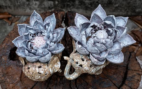 Céleste Céramique - The Guardian Bloom Pair