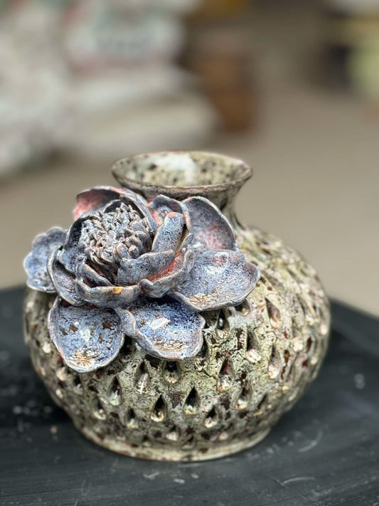 Céleste Céramique - Nocturne Bloom Luminary